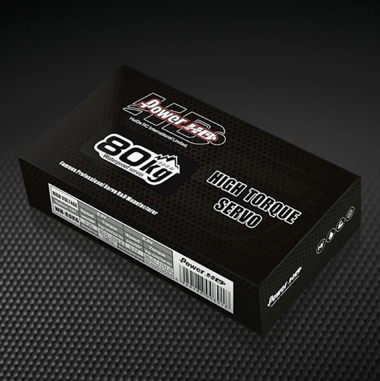 Power HD HD-WH80KGWH-80KG HV Digital Servo 80kg/0,17sek (8,4V) Jumboservo Version V1 2024 verstärktes Gehäuse