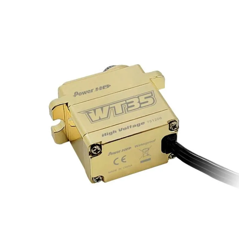 Power HD HD-WT35Servo Power HD WT35 Messing für TRX-4M Waterproof HV 35G schwer für mehr Gewicht auf der Vorderachse TRX-4M