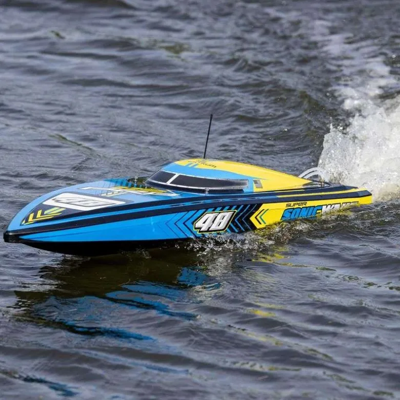 Pro Boat PRB08052Super Sonicwake 48'' 8S Brushless Deep-V Rennboot RTR Sorgenfreies selbstaufrichtendes Design