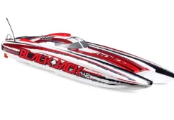 Pro Boat PRB08043T2Blackjack 42'' 8S Brushless Catamaran RTR: Weiß/Rot