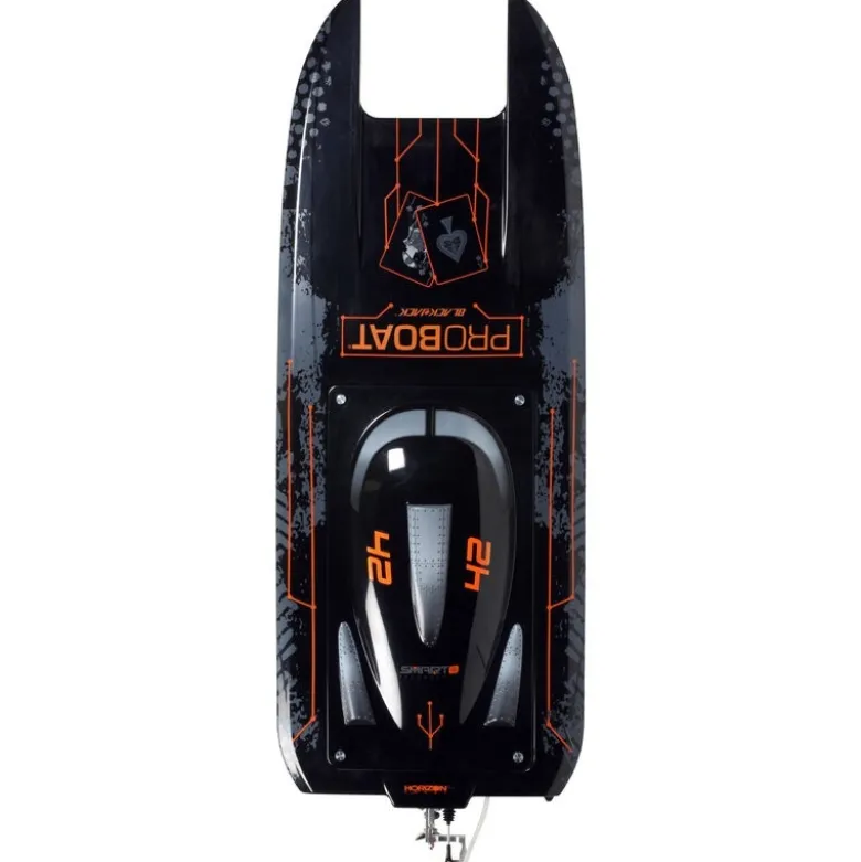 Pro Boat PRB08043T1Blackjack 42'' 8S Brushless Catamaran RTR: Schwarz/Orange