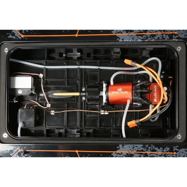 Pro Boat PRB08043T1Blackjack 42'' 8S Brushless Catamaran RTR: Schwarz/Orange