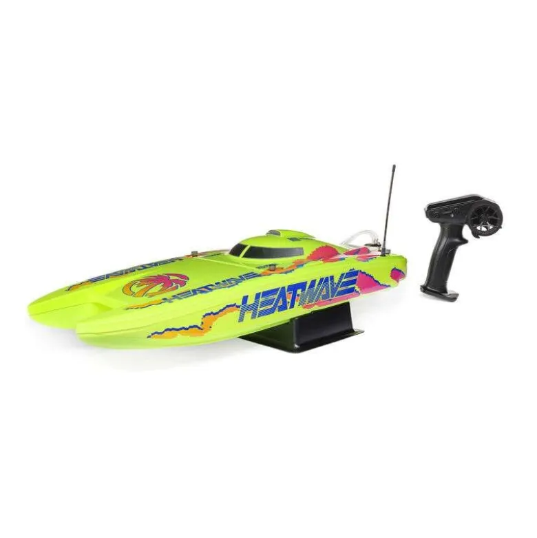 Pro Boat PRB08049T1Blackjack 24' V2 Catamaran Brushless: RTR, Heat Wave Visual