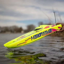 Pro Boat PRB08049T1Blackjack 24' V2 Catamaran Brushless: RTR, Heat Wave Visual