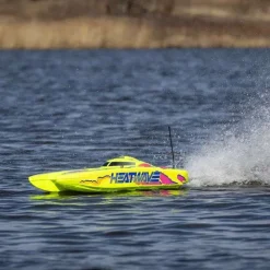 Pro Boat PRB08049T1Blackjack 24' V2 Catamaran Brushless: RTR, Heat Wave Visual