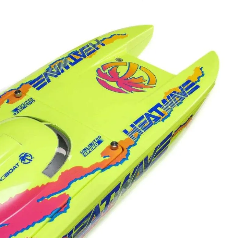 Pro Boat PRB08049T1Blackjack 24' V2 Catamaran Brushless: RTR, Heat Wave Visual