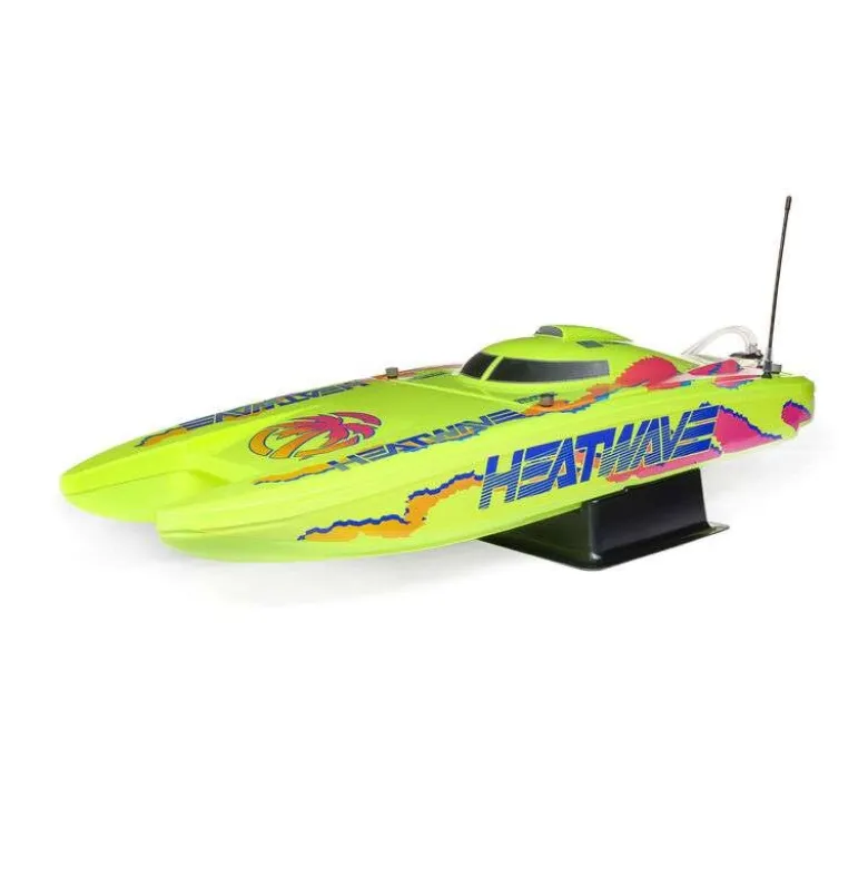 Pro Boat PRB08049T1Blackjack 24' V2 Catamaran Brushless: RTR, Heat Wave Visual