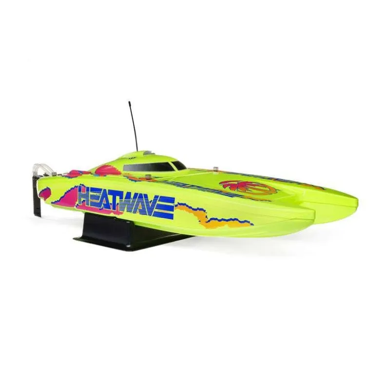 Pro Boat PRB08049T1Blackjack 24' V2 Catamaran Brushless: RTR, Heat Wave Visual