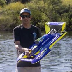 Pro Boat PRB-2072T1Miss Illinois U-34 34'' Unlimited Hydro Rennboot RTR Brushless - blau, für 8S Lipo +100km/H