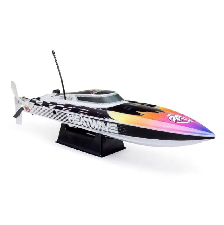 Pro Boat PRB08053T2Recoil 2 18'' Brushless Boot Deep-V RTR, Heatwave selbstaufrichtend