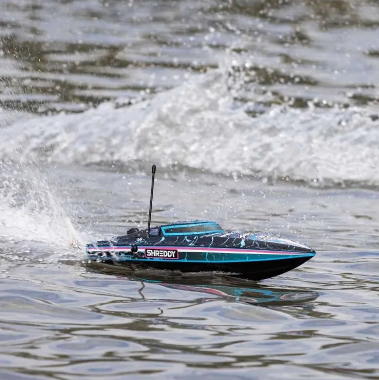 Pro Boat PRB08053T1Recoil 2 18'' Brushless Boot Deep-V RTR, Shreddy selbstaufrichtend