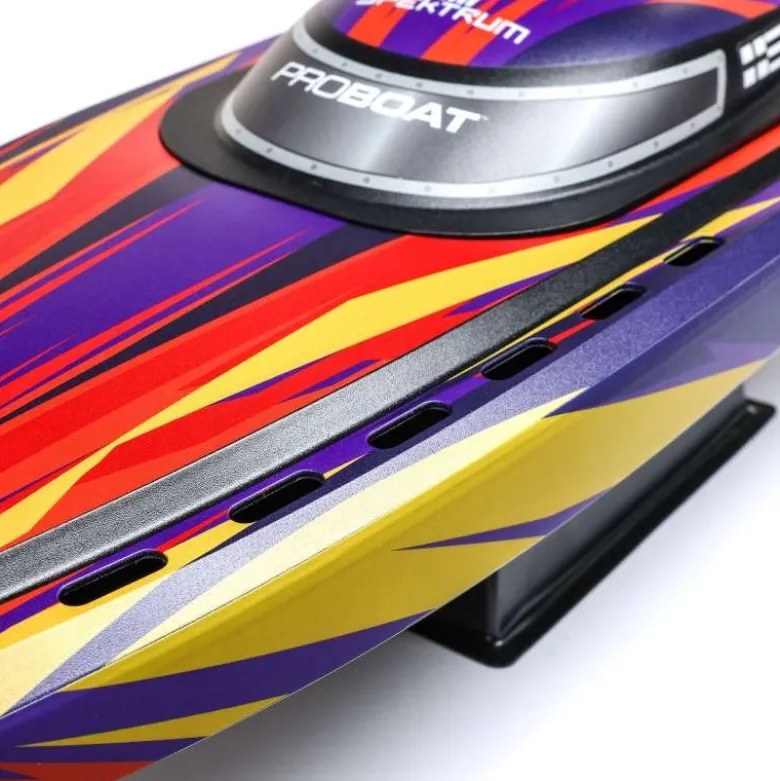 Pro Boat PRB-1992T1Sonicwake 24" Self-Righting Brushless Deep-V RTR, rot inkl. Akku & Ladegerät