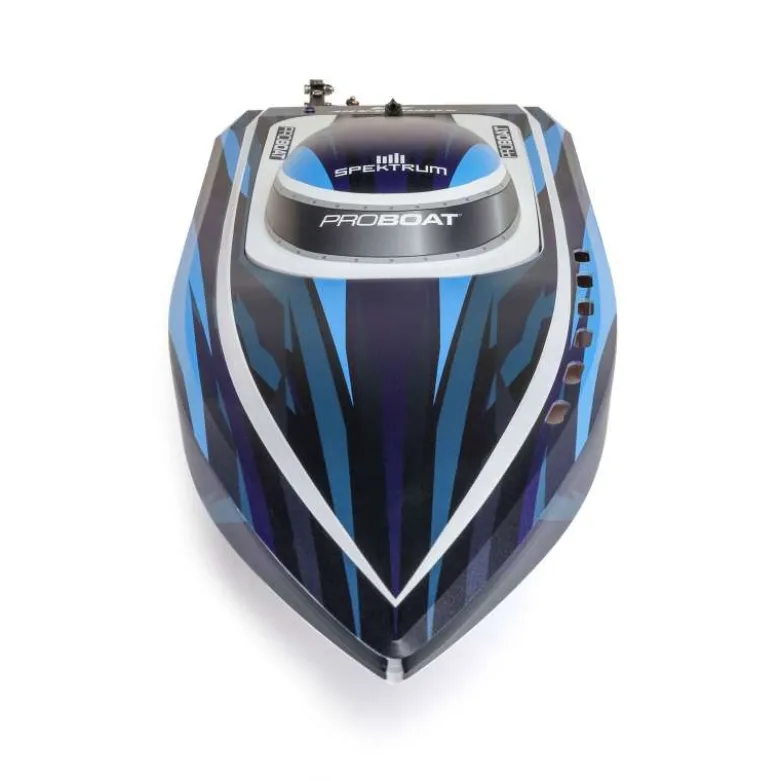 Pro Boat PRB-1992T2Sonicwake 24" Self-Righting Brushless Deep-V RTR, blau inkl. Akku & Ladegerät