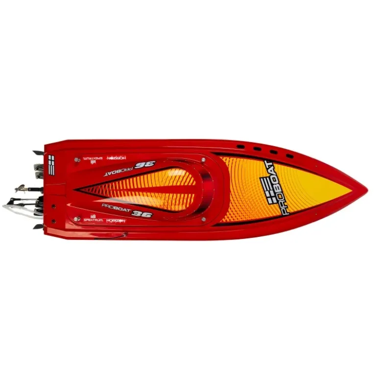 Pro Boat PRB-2171T2Sonicwake 36" V3 Self-Righting Brushless Deep-V RTR, rot