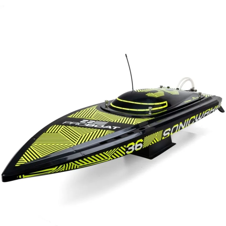 Pro Boat PRB-2171T1Sonicwake 36" V3 Self-Righting Brushless Deep-V RTR, schwarz