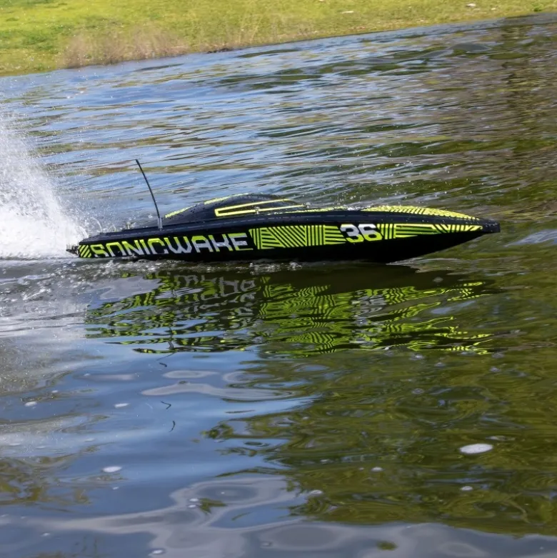 Pro Boat PRB-2171T1Sonicwake 36" V3 Self-Righting Brushless Deep-V RTR, schwarz