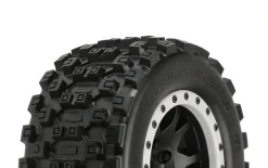 Pro-Line PRO1013113Badlands MX43 Komplettrad 4.3" für Traxxas X-MAXX XRT Funco hinten