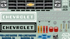Pro-Line PRO3522001978 Chevy K-10 Karosserie (klar) 1/10 Kabine + Ladefläche