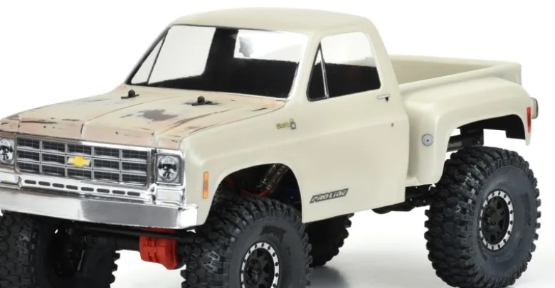 Pro-Line PRO3522001978 Chevy K-10 Karosserie (klar) 1/10 Kabine + Ladefläche