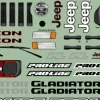 Pro-Line PRO353500Jeep Gladiator Karosserie klar 313mm Radstand Scale Crawler