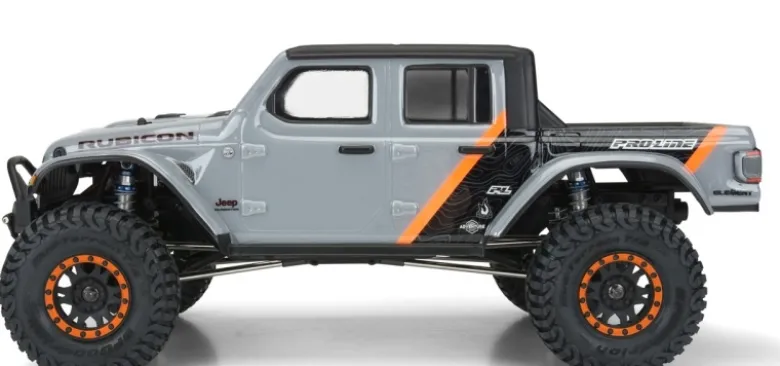Pro-Line PRO353500Jeep Gladiator Karosserie klar 313mm Radstand Scale Crawler