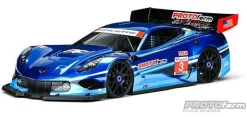 Protoform PRM155140Chevrolet Corvette C7.R Karo klar 1:8 GT (kurzer Radstand)