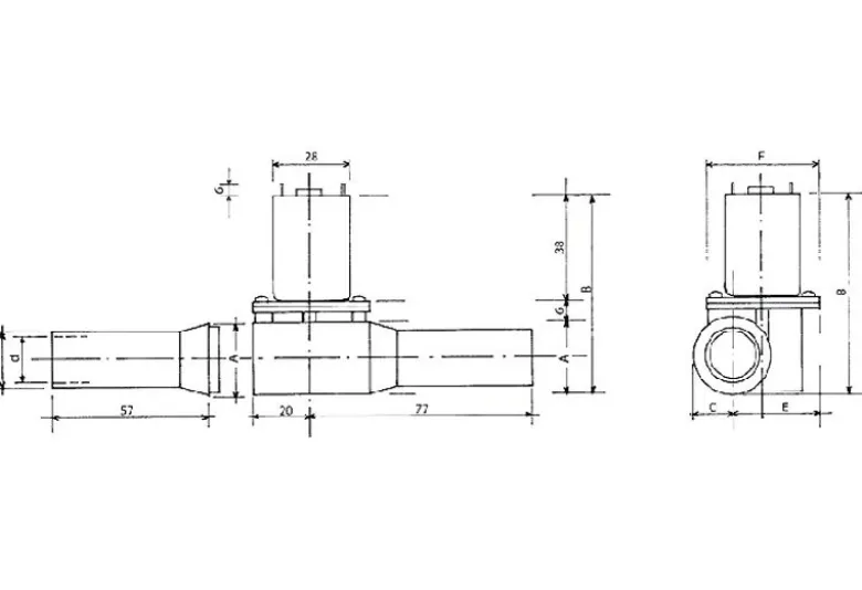 Raboesch rb108-01Querstrahlruder 14/16 x 154 mm
