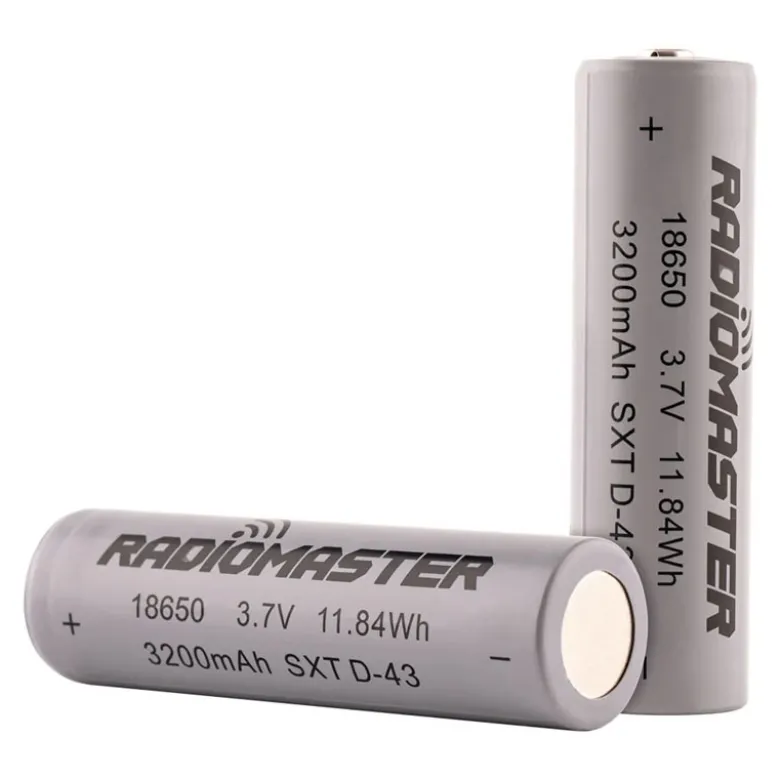 RadioMaster RM-18650Akku 18650 3200mah - passend für RadioMaster Sender TX16S Boxer, TX12, Pocket und MT12