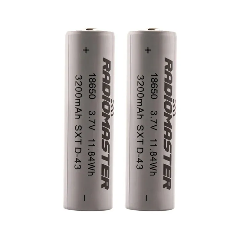 RadioMaster RM-18650Akku 18650 3200mah - passend für RadioMaster Sender TX16S Boxer, TX12, Pocket und MT12