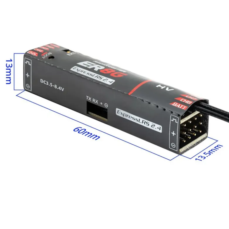 RadioMaster RM-RX-ER8-GER8-G ELRS 8-Kanal Empfänger