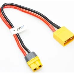 rc-dome RCD022Ladekabel XT60 Buchse zu XT 90 Stecker 20 cm 14 AWG