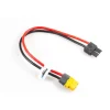 rc-dome RCD036Ladekabel XT60 Buchse zu TRX Stecker 20cm 14AWG
