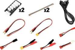 RC PLUS RC-CHA-211Cube 80 Duo Ladegerät AC/DC 2x 80 Watt Lipo bis 6S