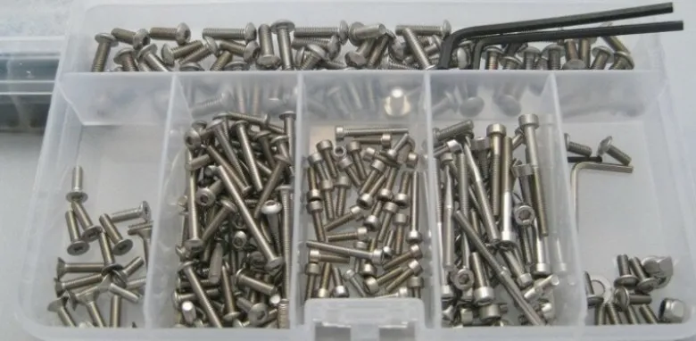 RC-Schrauben ABS-162-A2Edelstahl Schrauben Set für Absima CR3.4 Sherpa
