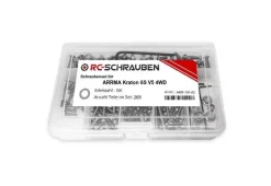 RC-Schrauben ARR-191-A2Schrauben-Set für den ARRMA Kraton 6S V5 4WD Edelstahl
