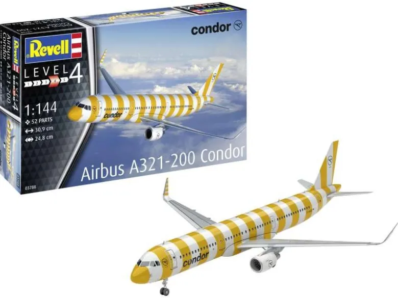 Revell 03788Airbus A321-200 'Condor' Modellbausatz 1:144