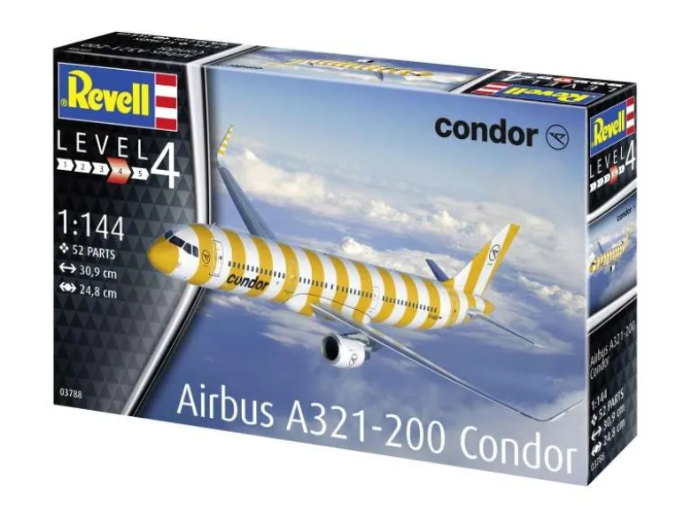 Revell 03788Airbus A321-200 'Condor' Modellbausatz 1:144