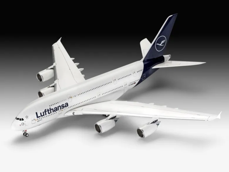 Revell 03872Airbus A380-800 Lufthansa New Livery 1:144 Modellbausatz