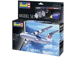 Revell 63791BAe 146-200 'AirUK' Modellbausatz 1:144 mit Basiszubehör