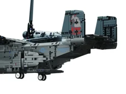 Revell 00961Bell Boeing V-22 Osprey- Brick System Klemmbaustein Set 1:25 3730 Teile - Spannweite: 853mm