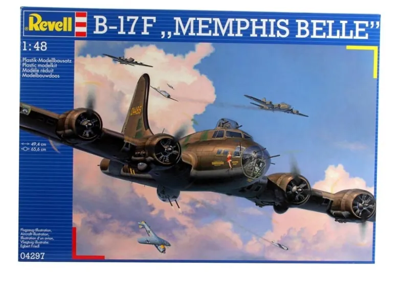 Revell 04297B-17F Memphis Belle 1:48