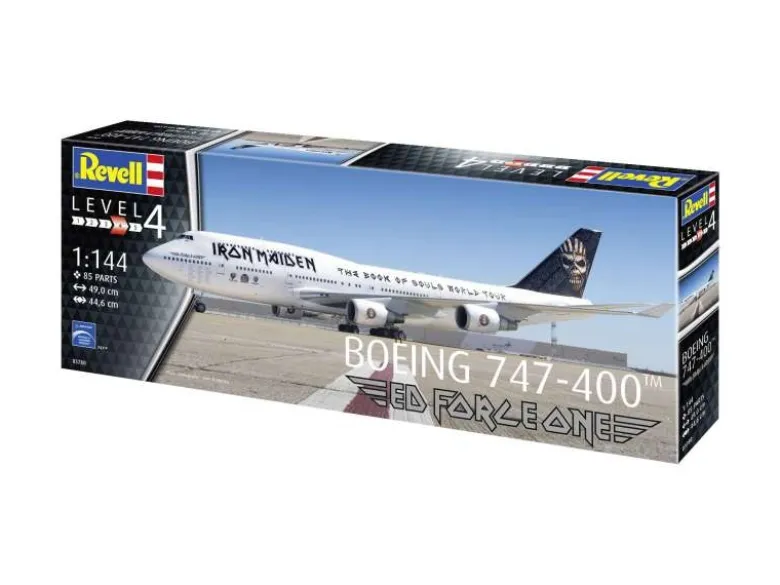 Revell 03780Boeing 747-400 'Ed Force One' Modellbausatz 1:144