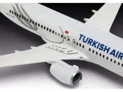 Revell 63772Boeing 737-800 'Turkish Airlines', Modellbausatz 1:144 inkl. Pinsel, Farben und Kleber