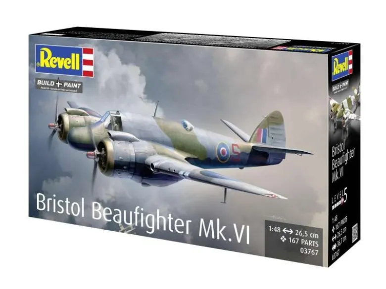 Revell 03767Bristol Beaufighter Mk. VI, Modellbausatz 1:48