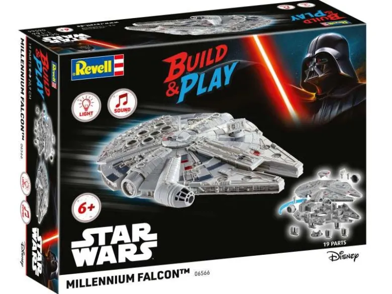 Revell 06566Build & Play : Millennium Falcon (Light/Sound) Bausatz zum zusammenstecken 1:164