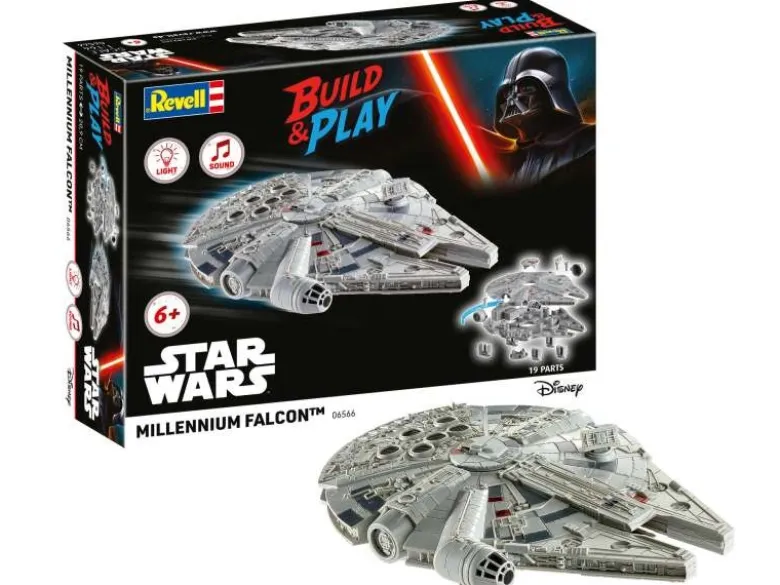 Revell 06566Build & Play : Millennium Falcon (Light/Sound) Bausatz zum zusammenstecken 1:164