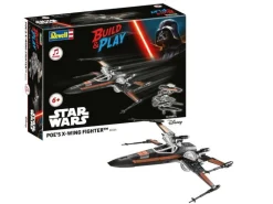 Revell 06564Build & Play : Poe's X-Wing Fighter mit Sound Bausatz zum zusammenstecken 1:78