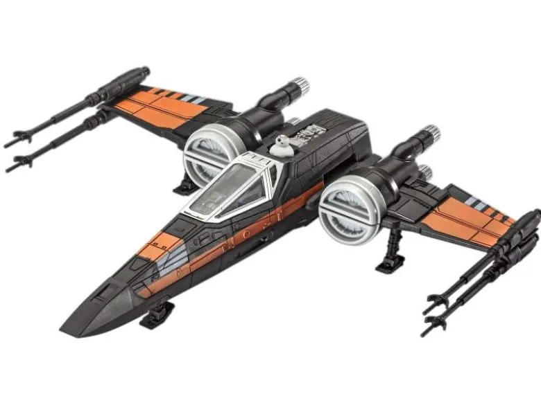 Revell 06564Build & Play : Poe's X-Wing Fighter mit Sound Bausatz zum zusammenstecken 1:78