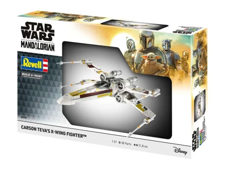 Revell 06790Carson Teva's X-Wing Fighter: The Mandalorian, Bausatz 1:57