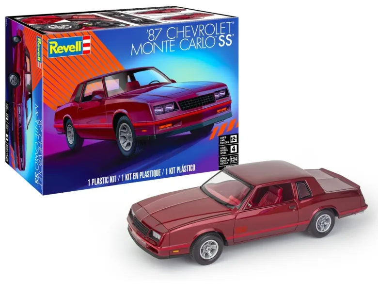 Revell 14587'87 Chevrolet Monte Carlo SS, Modellbausatz 1:24